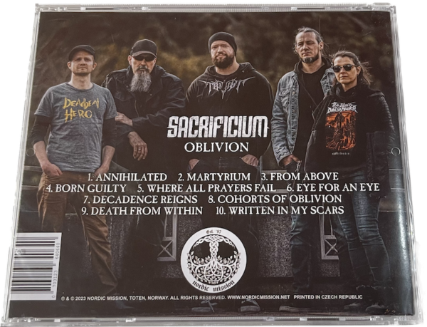 Sacrificium - Oblivion - Imagen 2