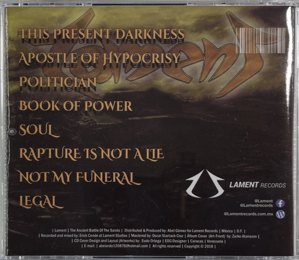 Lament - The Ancient Battle of the Saints - Imagen 2